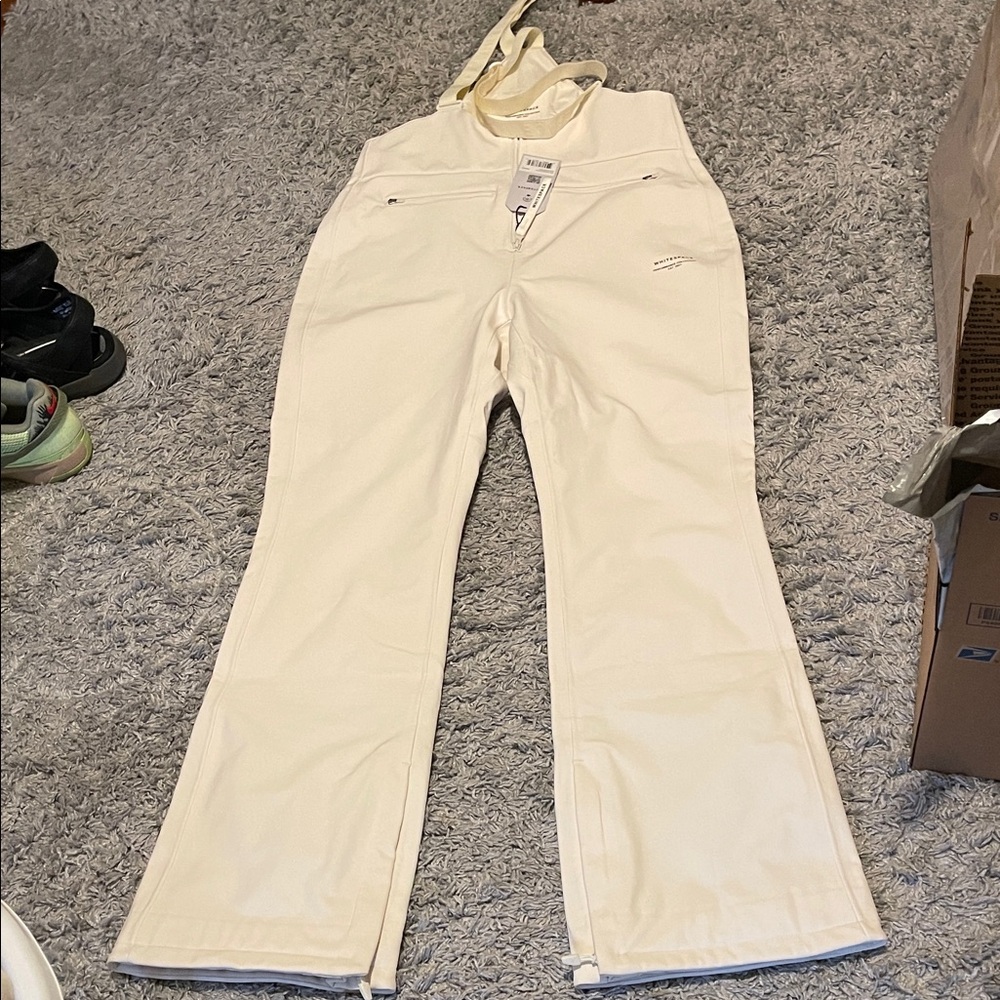 WHITESPACE Warm White winter overalls